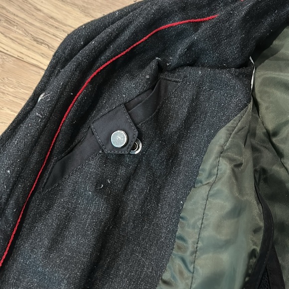 Victorinox vintage military style black wool jacket. - Picture 4 of 16